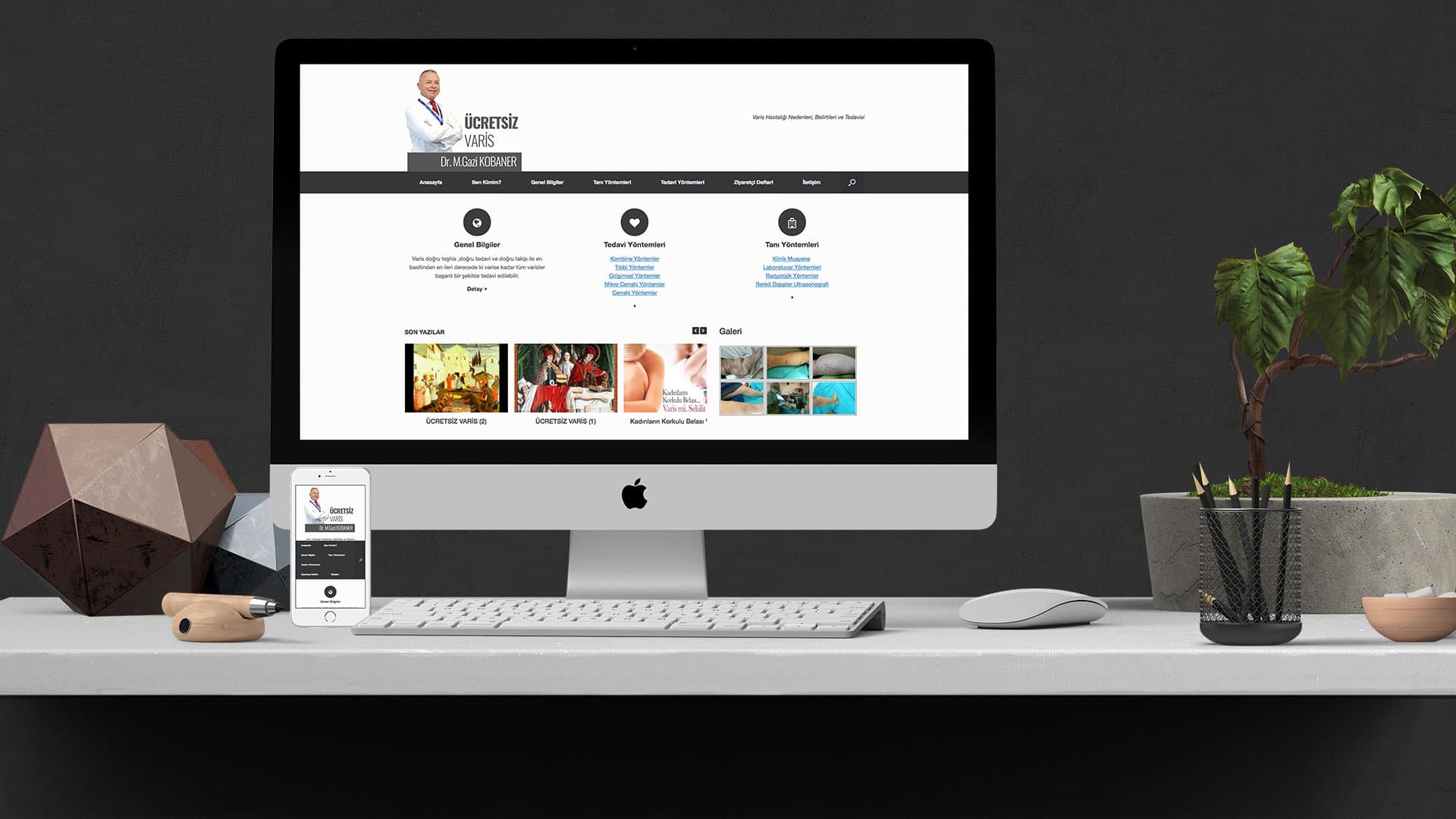 M.Gazi KOBANER - Web Sitesi Tasarımı