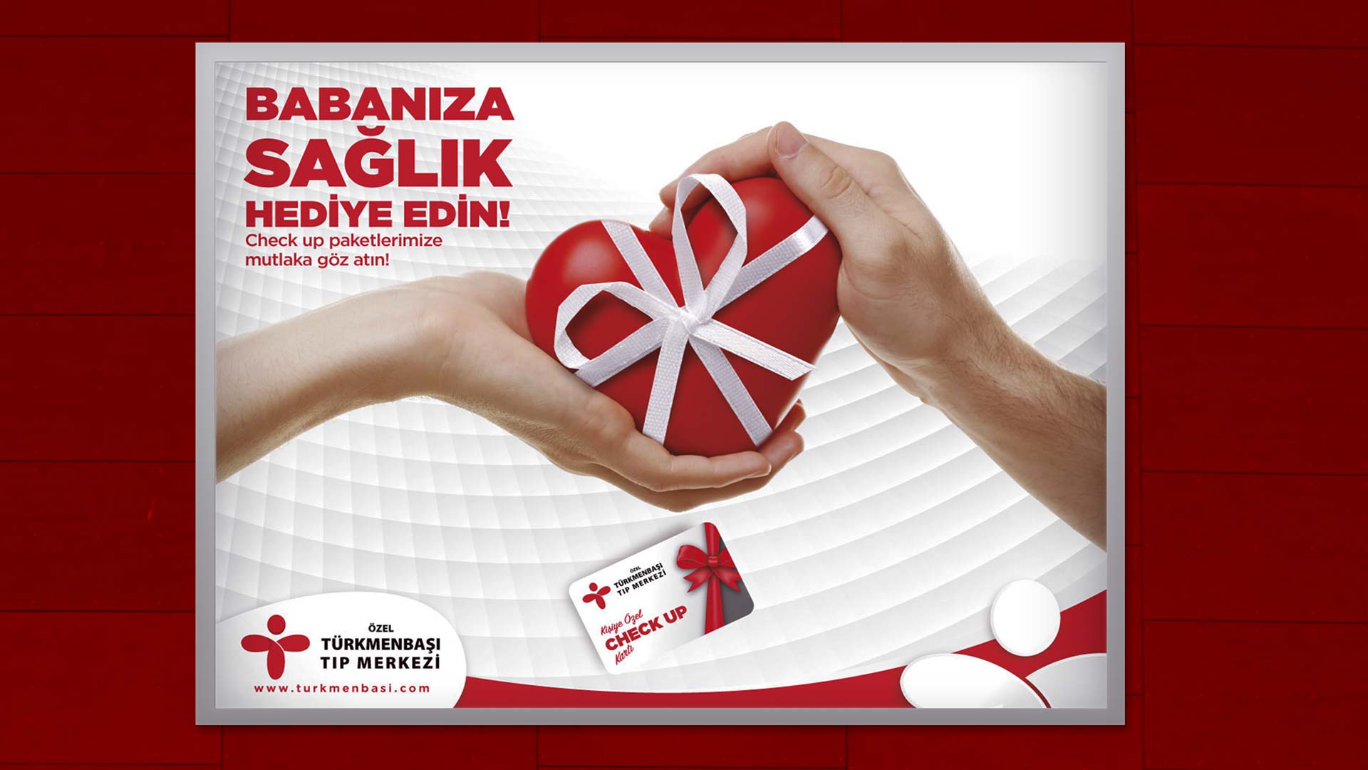 Türkmenbaşı Tıp Merkezi - Açık Hava İlan Tasarımı
