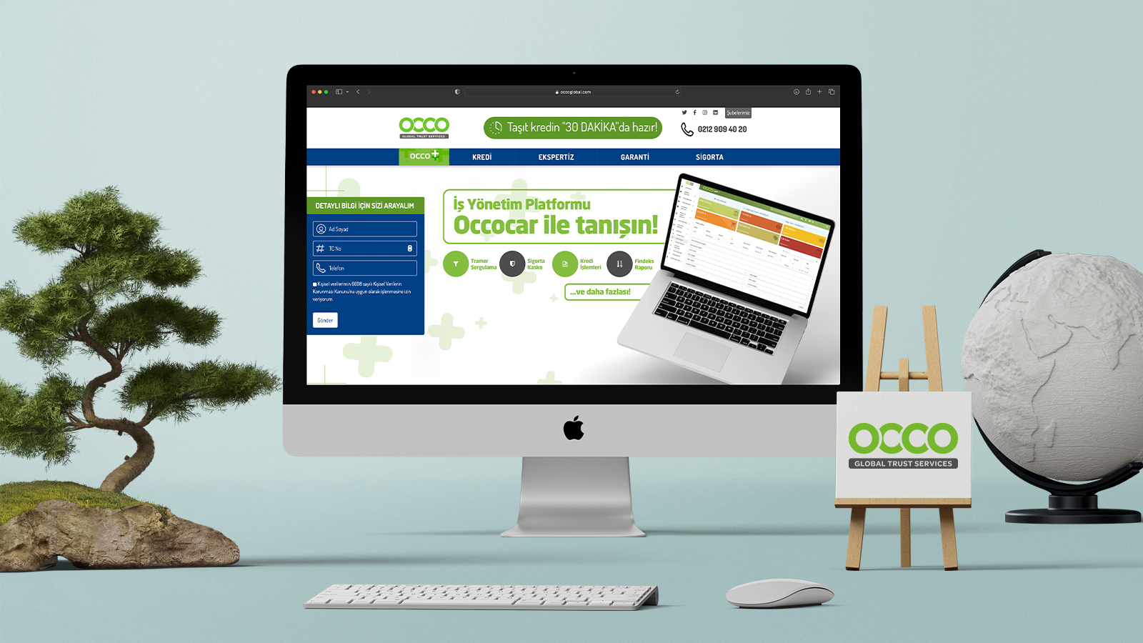 OCCO GLOBAL - İNTERNET SİTESİ TASARIMI
