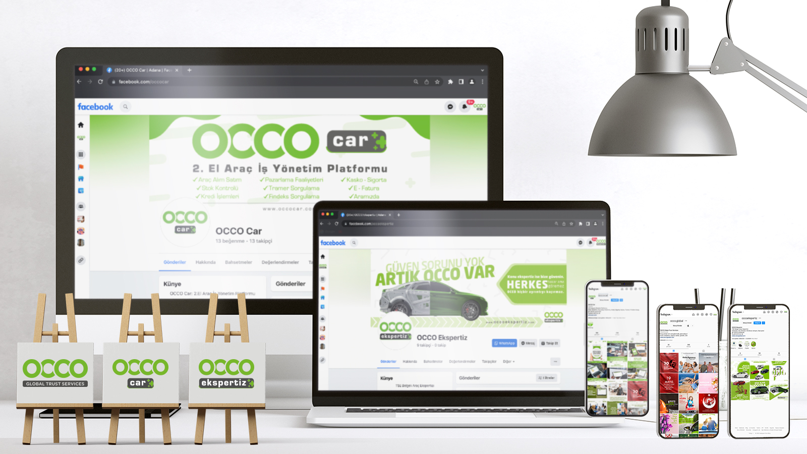 Occo Global, Occo Car, Occo Ekspertiz - Sosyal Medya