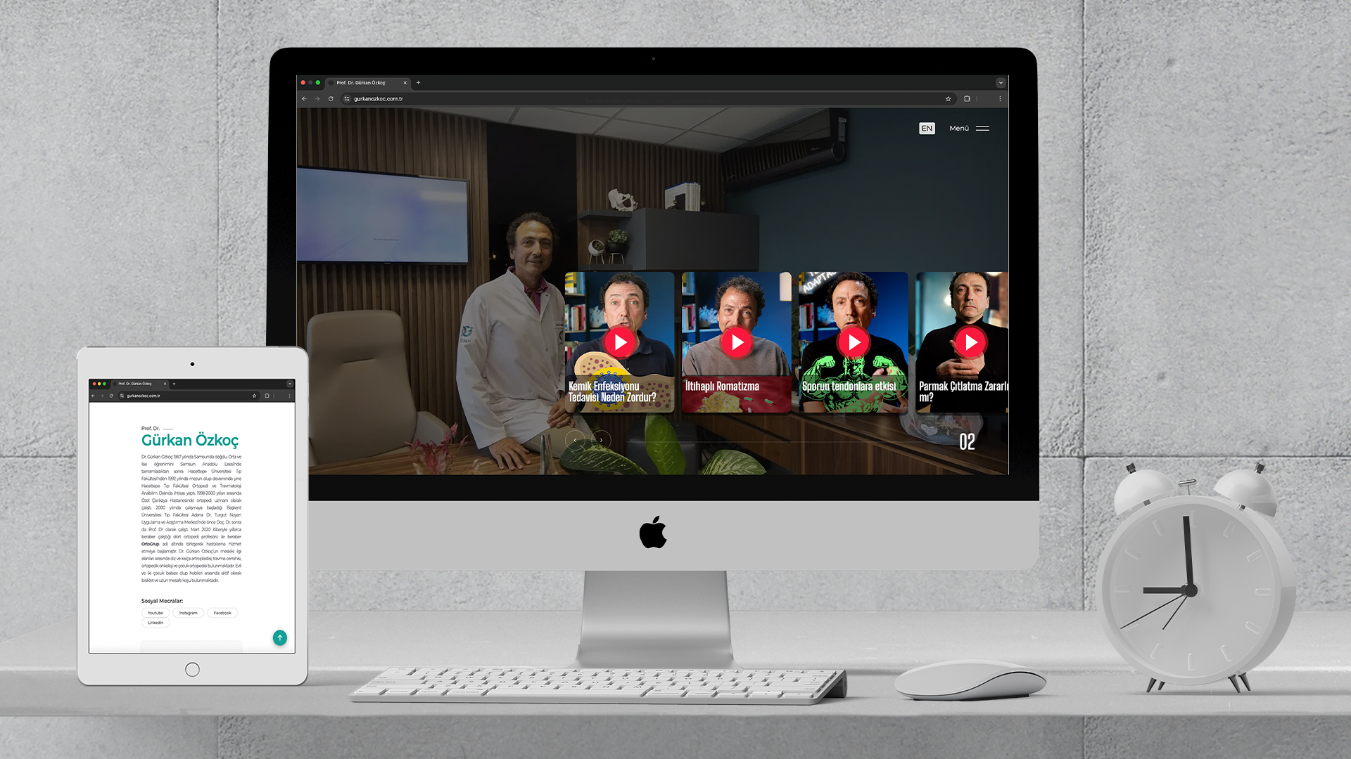 Gürkan Özkoç - İnternet sitesi tasarımı