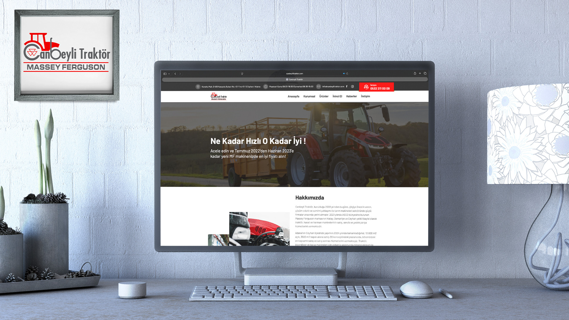 Canbeyli Traktör - İnternet Site Tasarımı