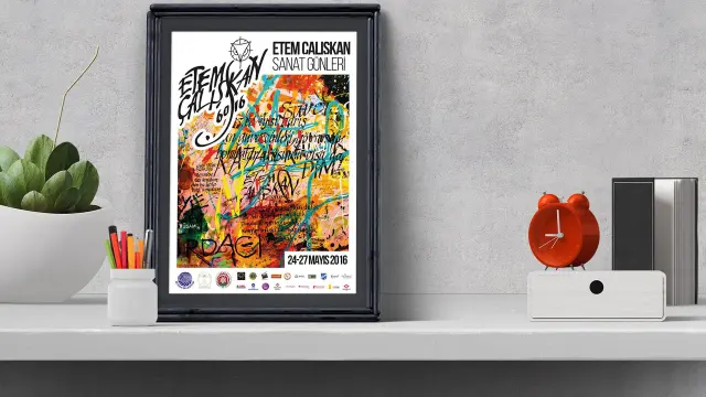 Altınoran Düşünce ve Sanat Platformu — Etem Çalışkan Sanat Günleri — Afiş Çalışması