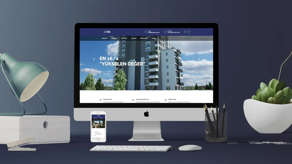 Edak/Nas — İnternet Sitesi Tasarımı