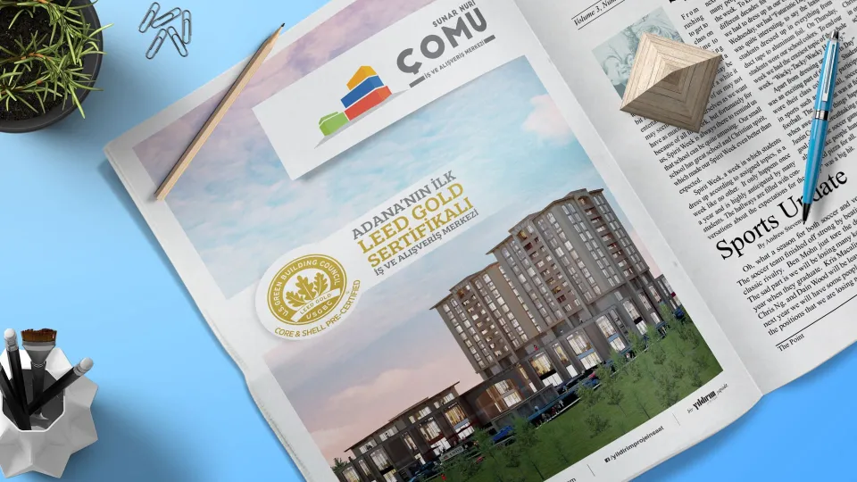 Yıldırım Proje İnşaat — Gazete İlanı Tasarımı