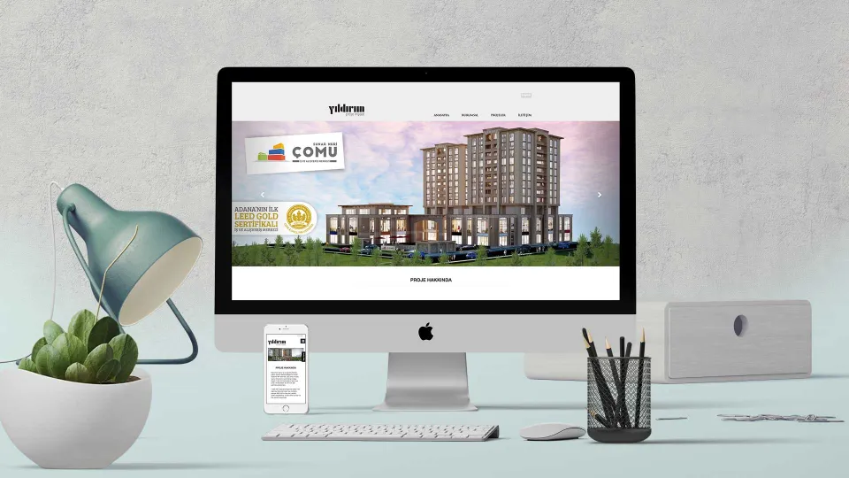 Yıldırım Proje İnşaat — İnternet Sitesi Tasarımı