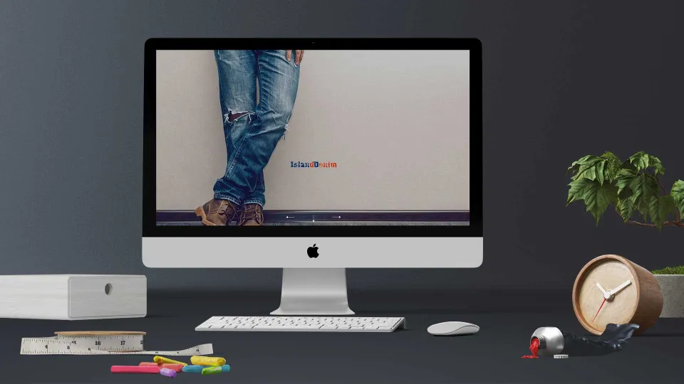 Island Denim — İnternet Sitesi Tasarımı