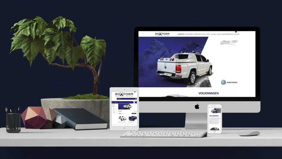 Roxform — İnternet Sitesi Tasarımı
