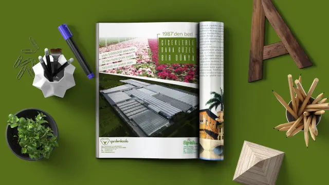 Garden Koala — Dergi İlanı