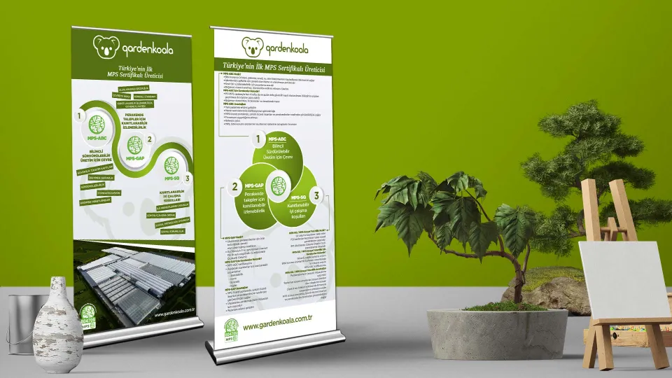 Garden Koala — Roll-up