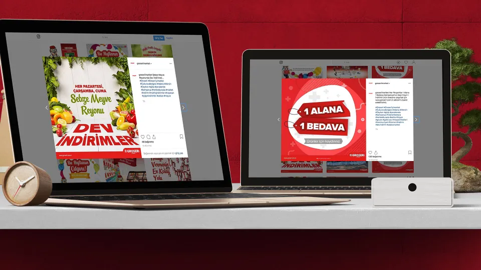 Groseri — Sosyal Medya