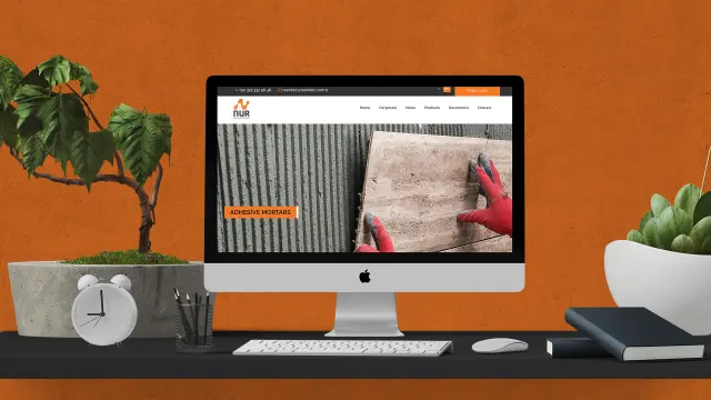 Nur Yapı Kimyasalları — İnternet Sitesi Tasarımı