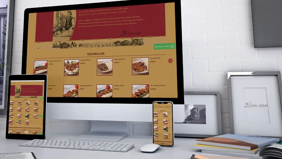 5 Ocak Kebap — E-ticaret Sitesi