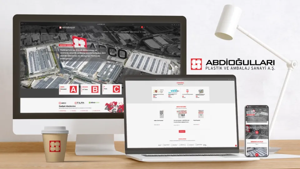 Abdioğulları Plastik — İnternet Sitesi Tasarımı