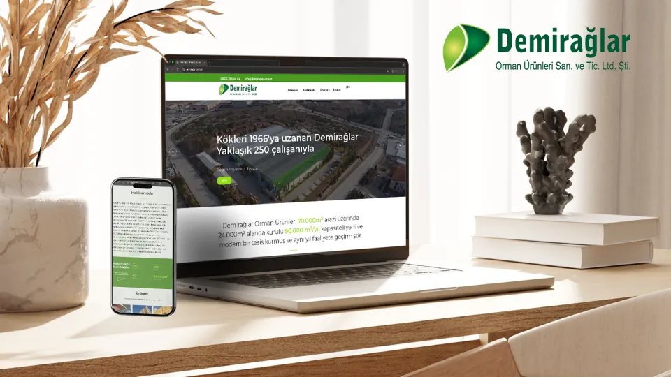 Demirağlar Orman Ürünleri — İnternet Sitesi Tasarımı