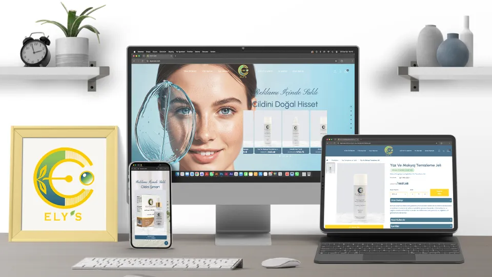 Ely's Cure — E-Ticaret Sitesi Tasarımı