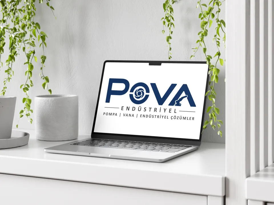 Pova Ensdüstriyel — Logo Tasarım