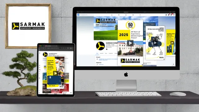 Sarmak Kompresör — Sosyal Medya Video Çalışması