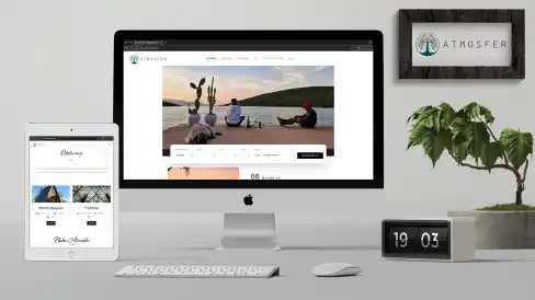 Atmosfer Urla - İnternet Site Tasarımı