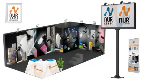 Nur Yapı Kimyasalları - Fuar / Stand Giydirme