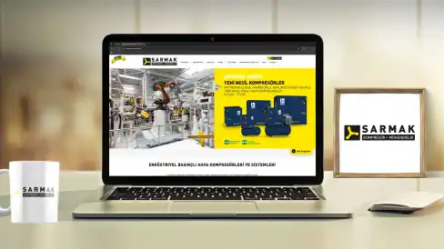 Sarmak Kompresör - İnternet Site Tasarımı